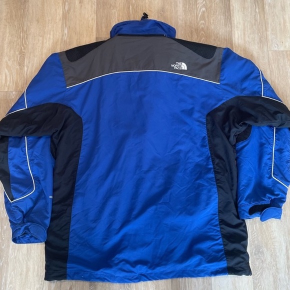 The North Face Hyvent Men's Winter Snow or Ski Jacket Blue Size Large (EUC) - Picture 2 of 5